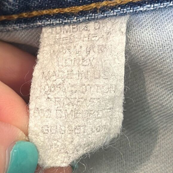 Diamond Gusset Men’s Jeans Button Fly Straight Leg Denim Jeans USA Workwear - Picture 7 of 8